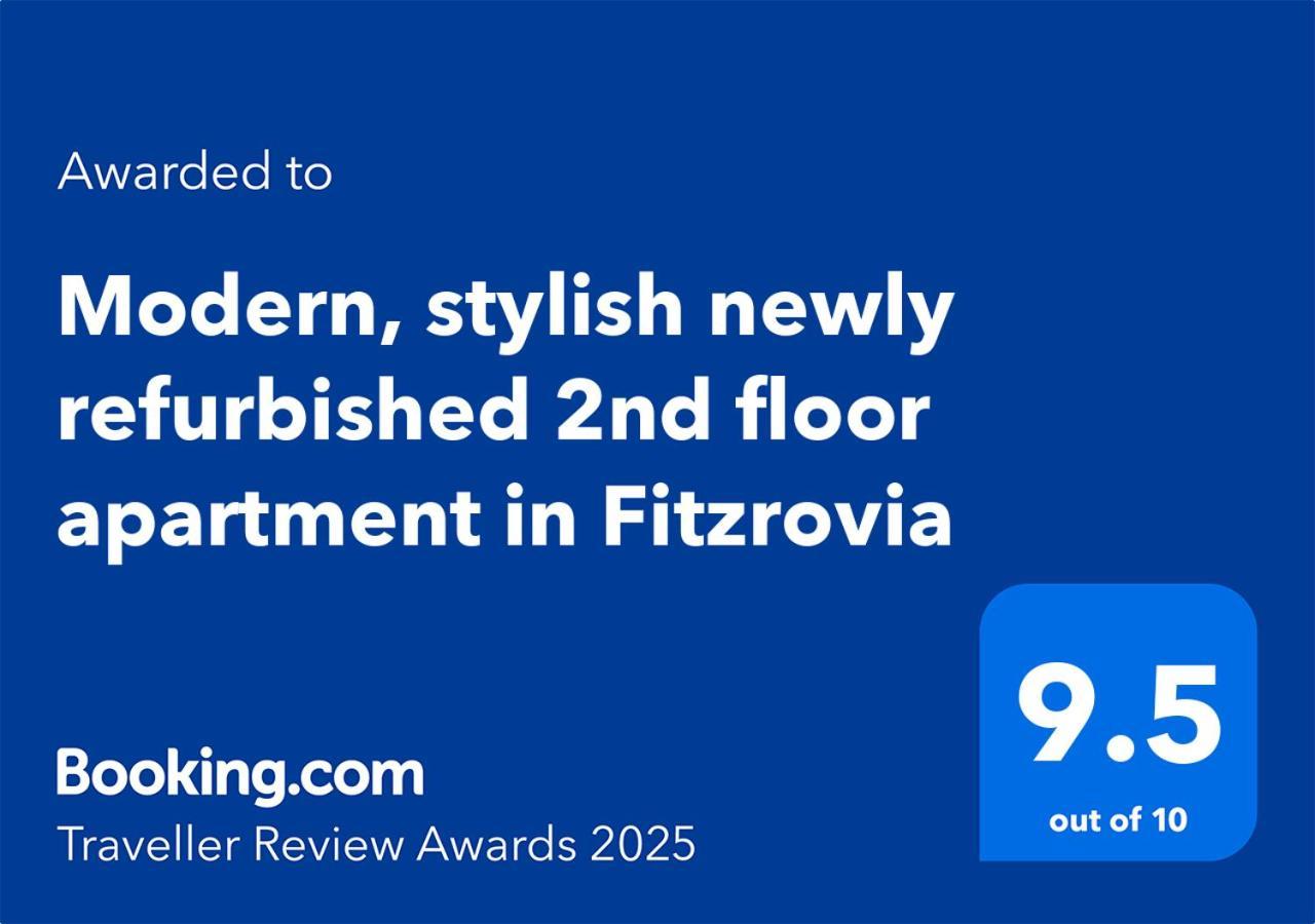 Modern, Stylish Newly Refurbished 2Nd Floor Apartment In Fitzrovia Londra Exterior foto